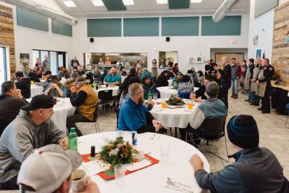 The Wyoming Rescue Mission houses homeless people and provides free meals