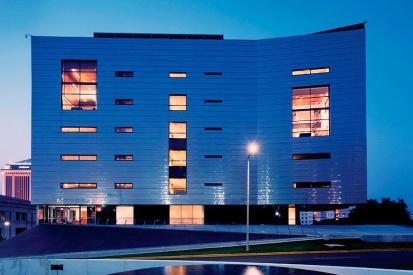 The Southern Poverty Law Center's building is seen in Montgomery, Alabama