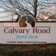 Calvary Road Baptist Church sign