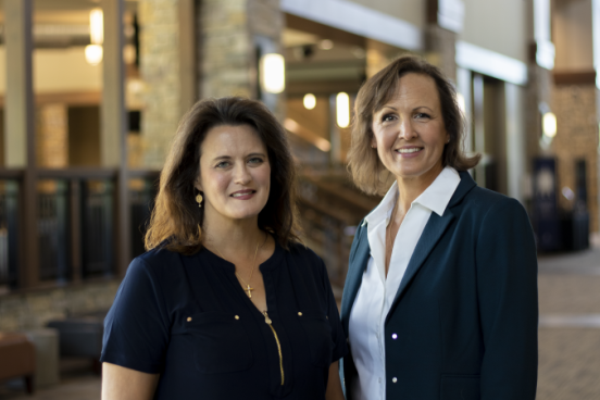 Loudoun County High School history teacher Monica Gill [left] and Smart’s Mill Middle School English teacher Kim Wright [right].  Credit: Alliance Defending Freedom