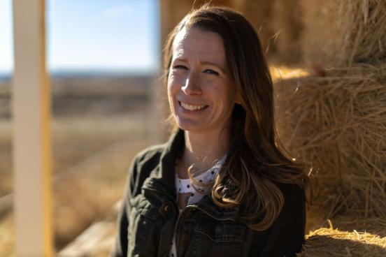 Jessica Bates, at home in Malheur County, Oregon