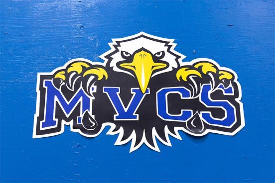 Mid Vermont Christian School Eagle Logo