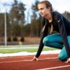 Chelsea Mitchell ready to race on the track