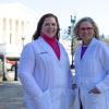 Drs. Christina Francis and Susan Bane at the Supreme Court